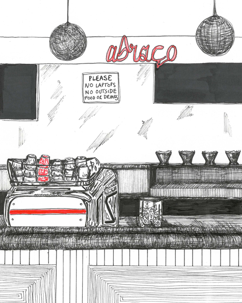 Abraço Espresso Print