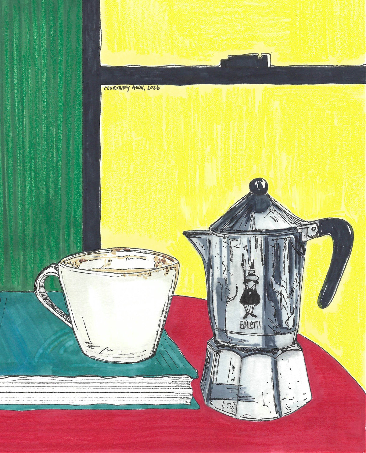 Moka Pot Morning
